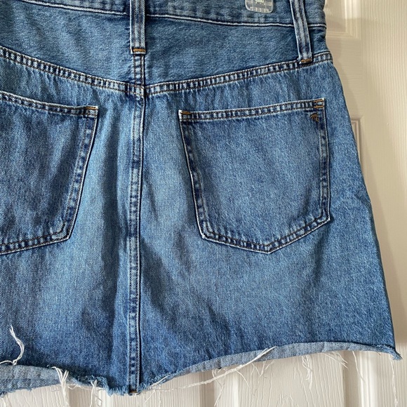 Madewell Rigid Denium A-line Denim Jean Skirt - Picture 6 of 9